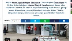 Prezident İlham Əliyevin “TEKNOFEST”dəki çıxışı Türkiyə mediasının diqqət mərkəzində olub — foto 3