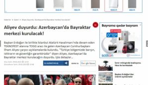 Prezident İlham Əliyevin “TEKNOFEST”dəki çıxışı Türkiyə mediasının diqqət mərkəzində olub — foto 4