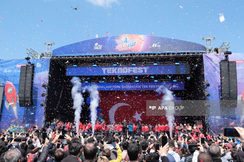 Prezident İlham Əliyev və Prezident Rəcəb Tayyib Ərdoğan İstanbulda “TEKNOFEST” festivalında iştirak edirlər -     YENİLƏNDİ - VİDEO