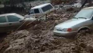 Azərbaycanda güclü sel avtomobilləri apardı -       FOTO — foto 1