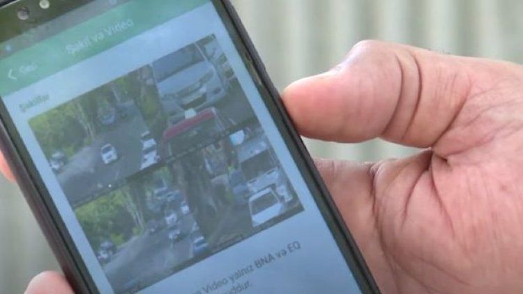 Yol polisi saxladı, növbəti gün həmin yerdə dayanmaya görə cərimə protokolu gəldi... -     VİDEO