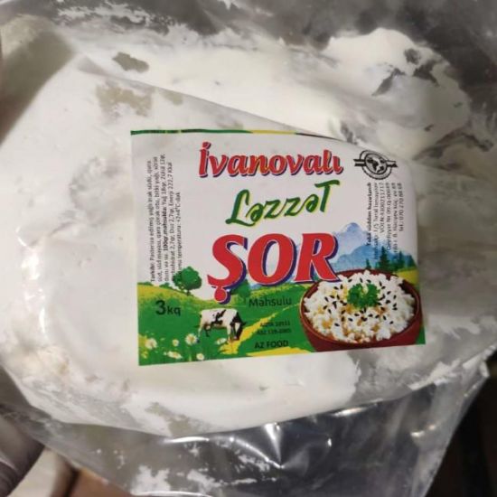 Bakıda qanunsuz fəaliyyət göstərən pendir anbarı aşkarlandı