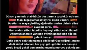 Keçmiş həyat yoldaşı Aysel Şükürü bıçaqlamaq istədi -       FOTO — foto 1