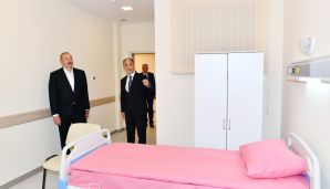 Samux Rayon Mərkəzi Xəstəxanasının yeni binasının açılışı oldu -     YENİLƏNDİ — foto 1