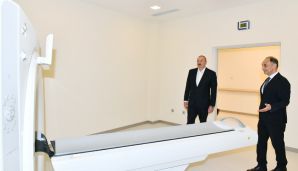 Samux Rayon Mərkəzi Xəstəxanasının yeni binasının açılışı oldu -     YENİLƏNDİ — foto 4