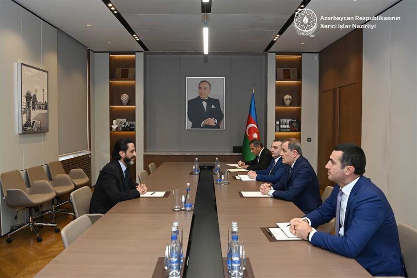 Ceyhun Bayramov Səudiyyə Ərəbistanı səfiri ilə görüşdü