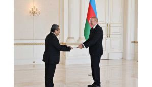 Prezident Kolumbiyanın yeni səfirinin etimadnaməsini qəbul etdi -     YENİLƏNDİ — foto 1