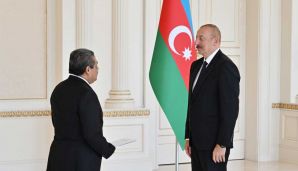 Prezident Kolumbiyanın yeni səfirinin etimadnaməsini qəbul etdi -     YENİLƏNDİ — foto 2
