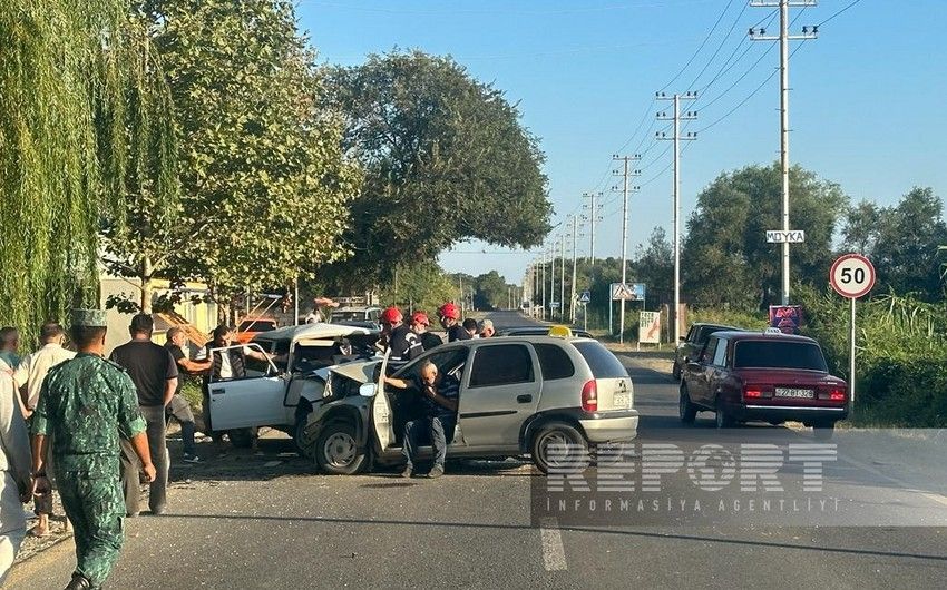 Nabranda ağır qəza:     Ölən və xəsarət alan var