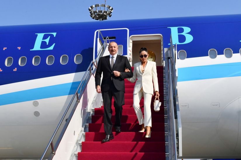 İlham Əliyev Macarıstana getdi