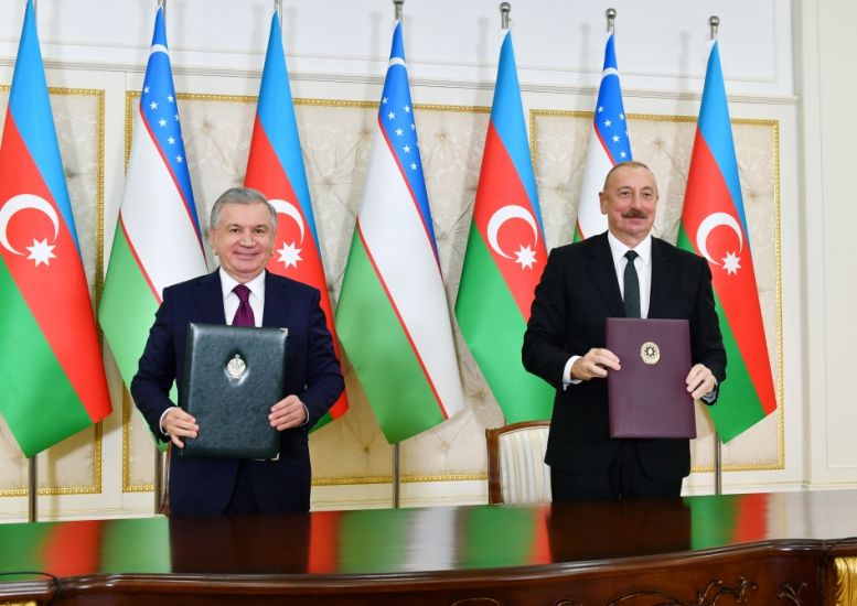 Prezident İlham Əliyev: Azərbaycanı və Özbəkistanı qədim tarix birləşdirir