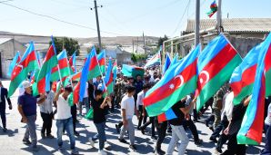 I Qarabağ Müharibəsi şəhidi Gülverdi Hüseynov Abşeron rayonunda dəfn edildi -       FOTOLAR — foto 2