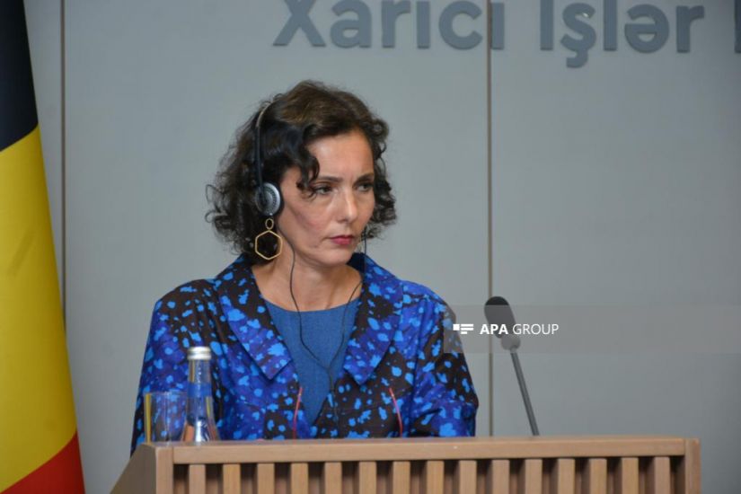 Belçika XİN rəhbəri: Azərbaycanla münasibətlərin dərinləşməsini istəyirik
