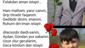Cığateldən qəzada həlak olan nəvəsi ilə bağlı paylaşım -       FOTO — foto 1