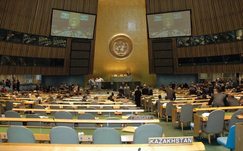 Azərbaycan Ermənistan nümayəndəliyinin BMT-nin mənzil-qərargahında keçirdiyi gizli iclası pislədi