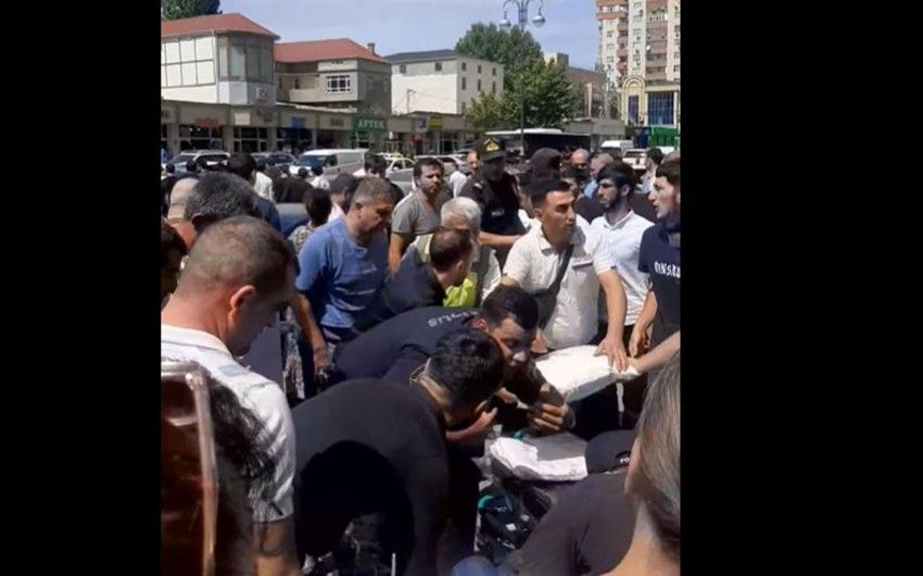Bakıda qadın metro stansiyanın yaxınlığında bıçaqlandı:       Saxlanılan var