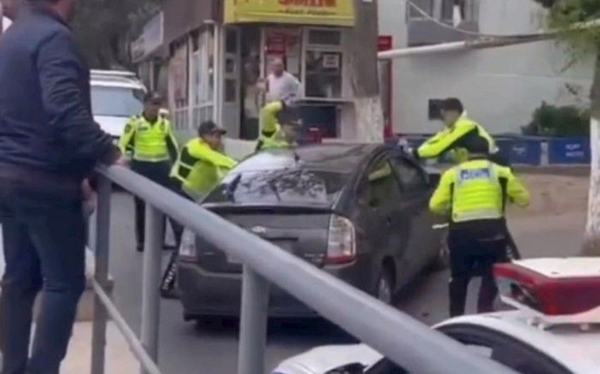Bakıda "Prius"la 5 polis və 2 vətəndaşa xəsarət yetirən sürücünün məhkəməsi başladı