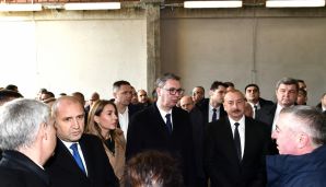 Niş şəhərində Serbiya-Bolqarıstan Qaz İnterkonnektorunun açılış mərasimi keçirilib Prezident İlham Əliyev mərasimdə iştirak edib -     VİDEO - YENİLƏNDİ - 5 — foto 3