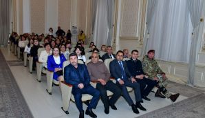 Abşeron rayonunda Ümummilli Lider Heydər Əliyevin əziz xatirəsi dərin ehtiramla yad edilib -     FOTOLAR — foto 6