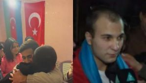 Əsirlikdən azad edilən Aqşin Bəbirov və Hüseyn Axundov ailələrinə qovuşublar -   FOTO — foto 1