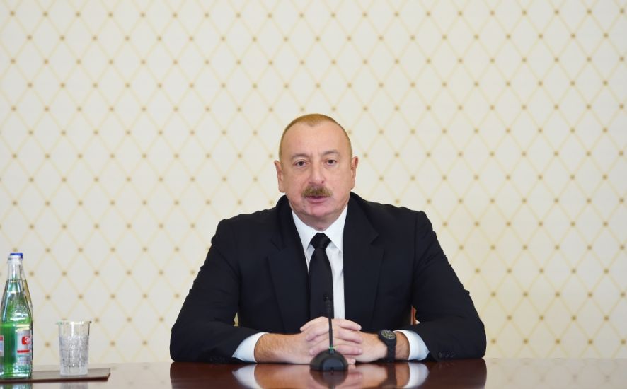 Prezident İlham Əliyev Şuşa rayonundakı “Saxsı” bulağında olub