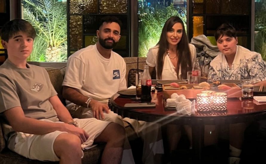 Hüseyn Leyla Əliyeva ilə bir arada -       FOTO
