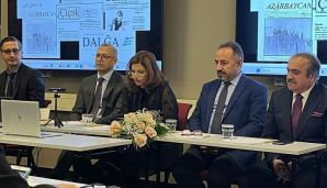 Stokholmda Azərbaycan Milli Hökumətinin yaranmasına həsr olunmuş seminar: Hökumətin digər xalqların milli azadlıq hərəkatlarına təsirindən danışıldı — foto 4