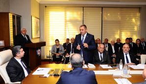 Naftalanda Şura iclası keçirilib -   FOTOLAR — foto 5