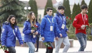 Göygöl rayonunda gənclər düşərgəsinin açılışı oldu -     FOTOLAR — foto 11