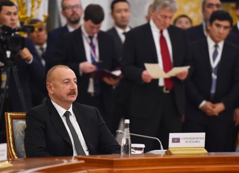 Sankt-Peterburqda MDB dövlət başçılarının qeyri-rəsmi görüşü keçirilib -   FOTO - YENİLƏNDİ