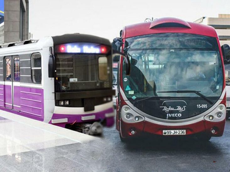 Metro, avtobus və dəmir yolundan istifadə edənlərə ŞAD XƏBƏR -     RƏSMƏN AÇIQLANDI