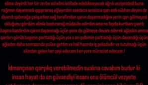 Bakıda kikboksçu qadın sevgilisi tərəfindən vəhşicəsinə döyüldü — foto 1