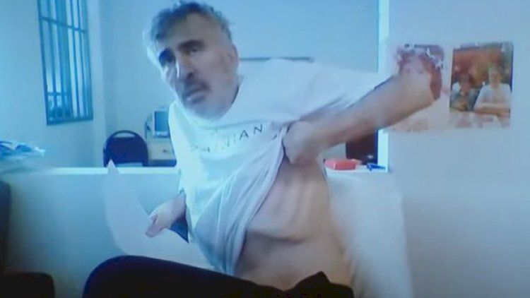 Saakaşvili yıxılıb, başı dəmir masaya dəyib