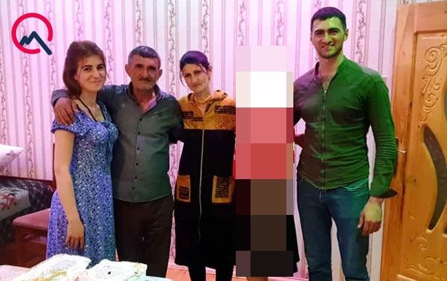 Dəhşətli qəzada ölən bir ailənin 4 üzvünün fotosu