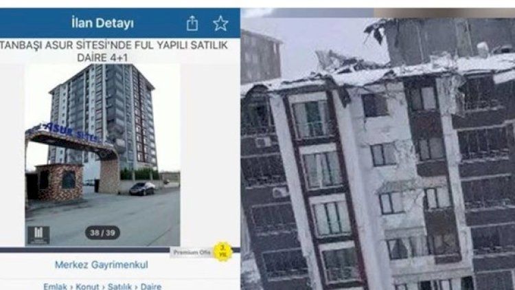 Altı ay əvvəl “zəlzələyə davamlı” sloqanı ilə satılan bina çökdü -       VİDEO