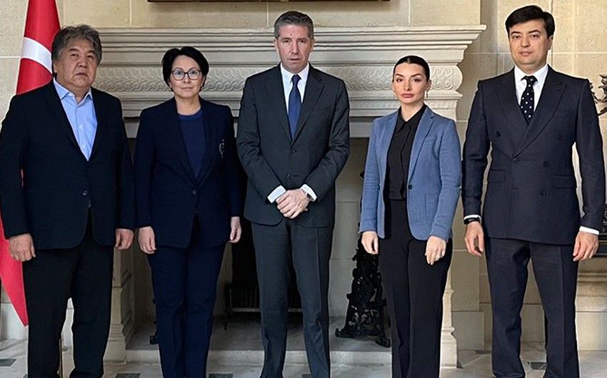 Leyla Abdullayeva Türkiyənin Fransadakı səfiri ilə görüşdü
