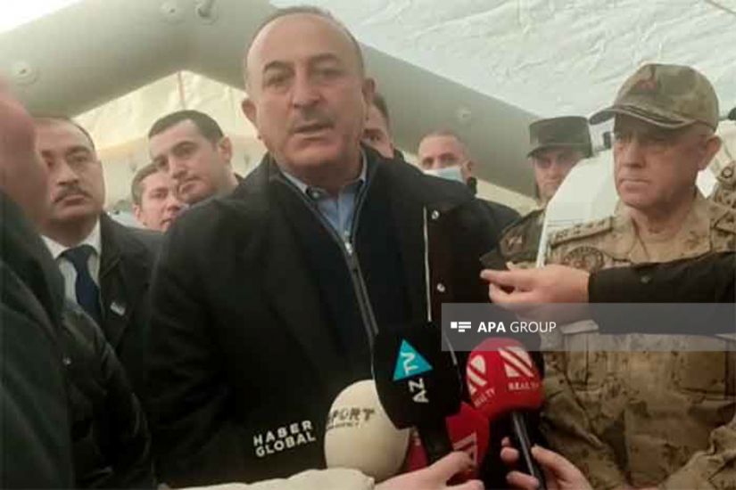 Çavuşoğlu azərbaycanlı xilasedicilərin fəaliyyətini yüksək qiymətləndirdi