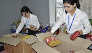Türkiyəyə humanitar yardım göstərilməsi ilə bağlı çağırışa Ağcabədi rayonu da qoşuldu -     FOTO — foto 2