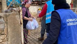 Azərbaycan könüllülərinin zəlzələ bölgəsindəki növbəti günü -         FOTO — foto 1