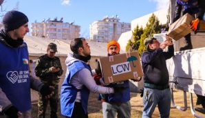 Azərbaycan könüllülərinin zəlzələ bölgəsindəki növbəti günü -         FOTO — foto 4