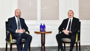 İlham Əliyev Şarl Mişellə görüşdü -   YENİLƏNDİ — foto 1