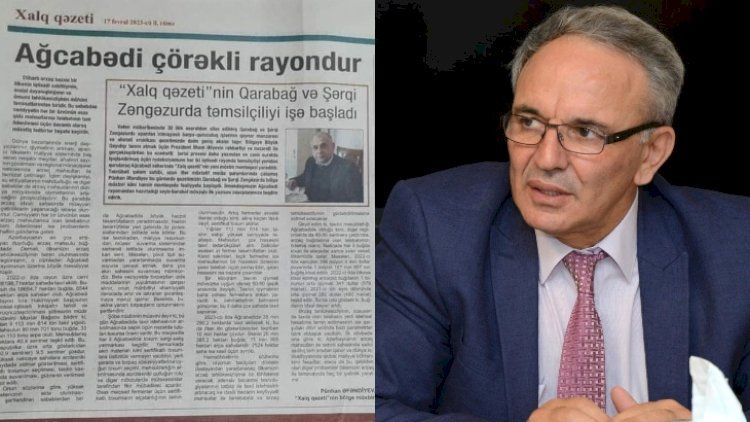 “Sevinirəm ki, məqalə ilə maraqlanır və bu başlığı tənqid edirlər” -     Əflatun Amaşov