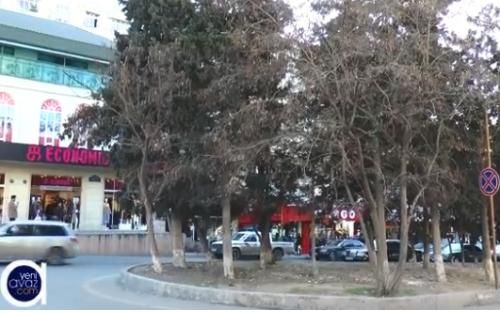 Xətai RİH yolun ortasında tikilən obyekt barədə:     "Özəl ərazidir" - VİDEO