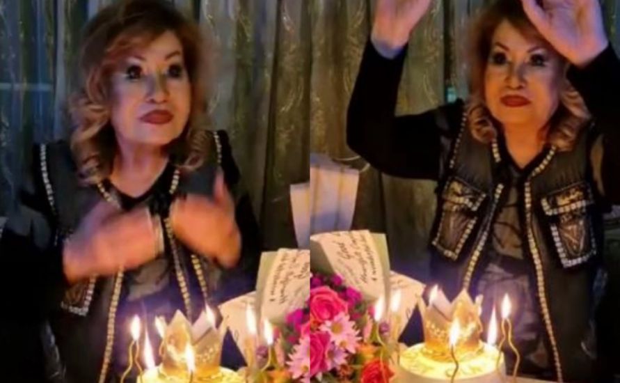 İnsult keçirən Nisə Qasımovanın yeni     VİDEOSU