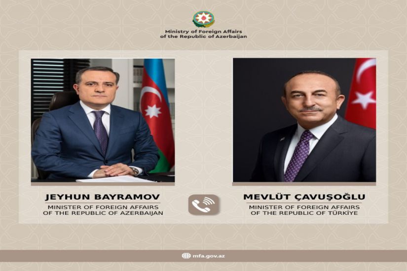 Ceyhun Bayramov Çavuşoğlu ilə bu məsələni müzakirə edib