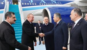 İlham Əliyev Türkiyəyə getdi — foto 2