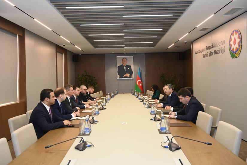 Xələf Xələfov Ukrayna-Azərbaycan parlamentlərarası dostluq qrupunun rəhbəri ilə görüşdü