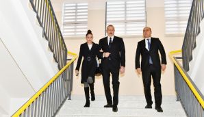İlham Əliyev və Mehriban Əliyeva Bakıda “STEAM İnnovasiya Mərkəzi”nin açılışında iştirak ediblər -       FOTO — foto 7