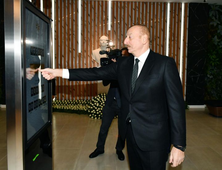 Prezident İlham Əliyev “Bakı KOB evi”nin açılışında iştirak etdi -     FOTO