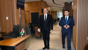 Prezident İlham Əliyev “Bakı KOB evi”nin açılışında iştirak etdi -     FOTO — foto 4